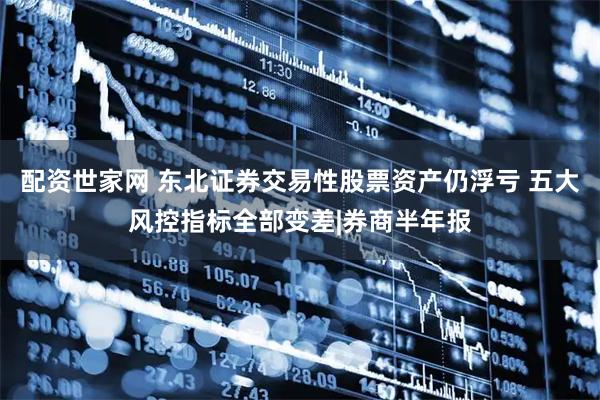 配资世家网 东北证券交易性股票资产仍浮亏 五大风控指标全部变差|券商半年报